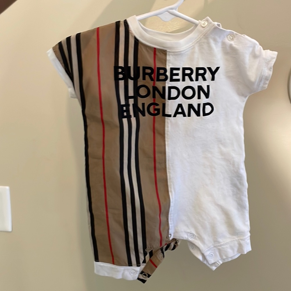 Burberry 1 Month Romper